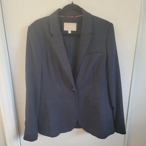 Vintage Navy Banana Republic Polka Dot Blazer